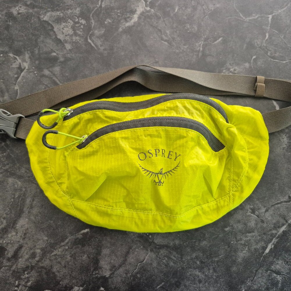 Osprey Ultralight Stuff Waist Pack 1L – Electric Lime – One Size (B1)